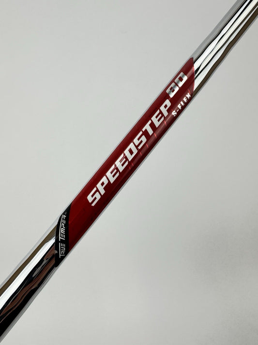 True Temper SpeedStep 80 Iron Shaft Stiff Flex Steel 35.25”/0.370 Parallel/336950