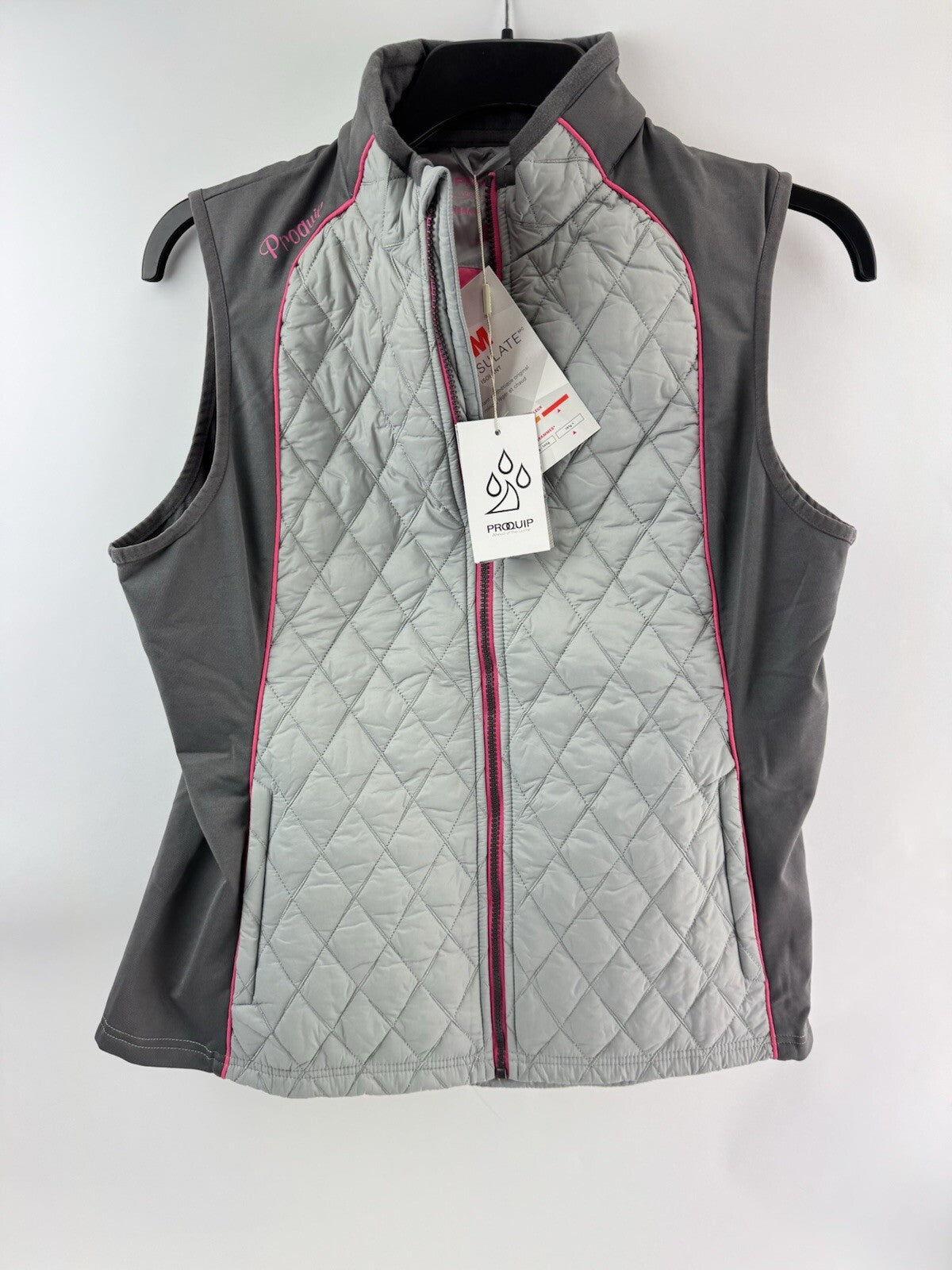 Proquip Womens Thermal Gilet Ava Full Zip /Size UK 10 (Medium) New /224500