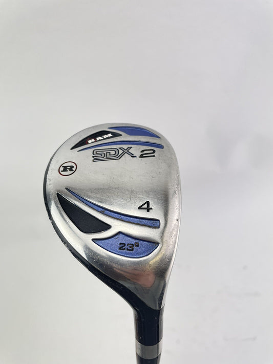 Ram Golf 4 Hybrid 23* SDX2 Ladies Graphite/Right Handed /New Grip /208980