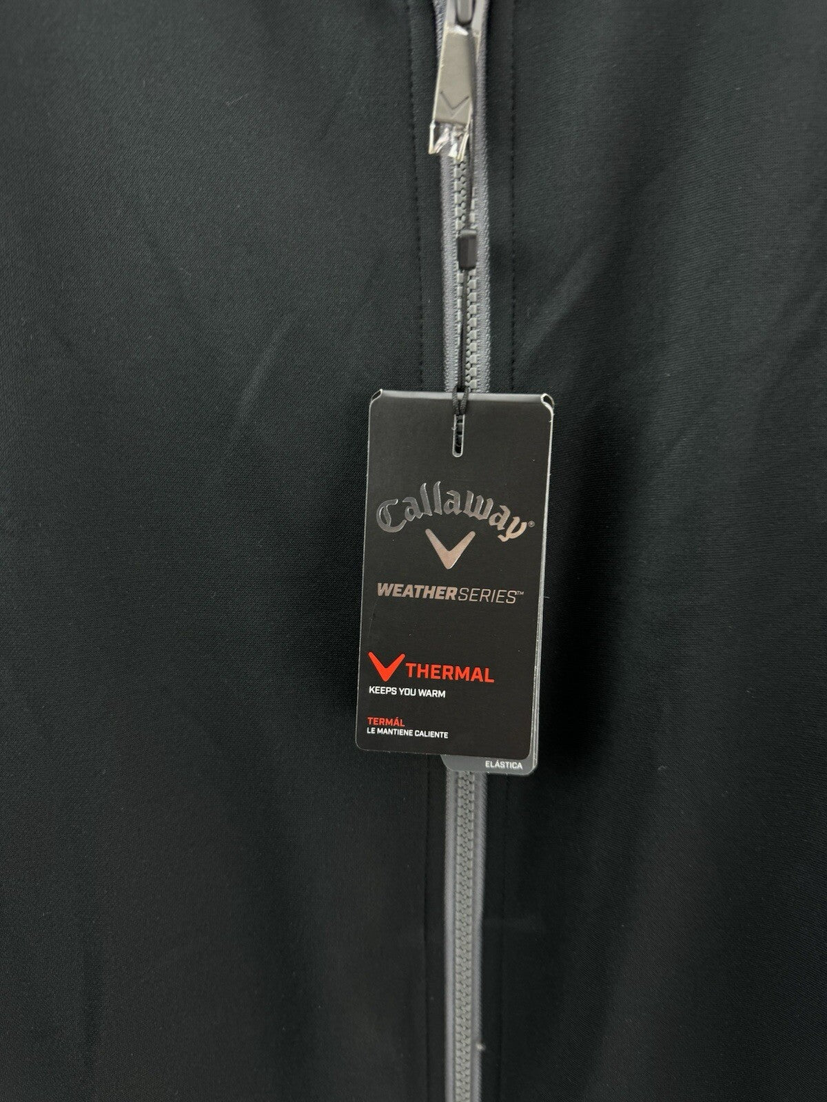 Callaway Mens Thermal Gilet High Gauge UK XXL /Full Zip /Black /New /217114
