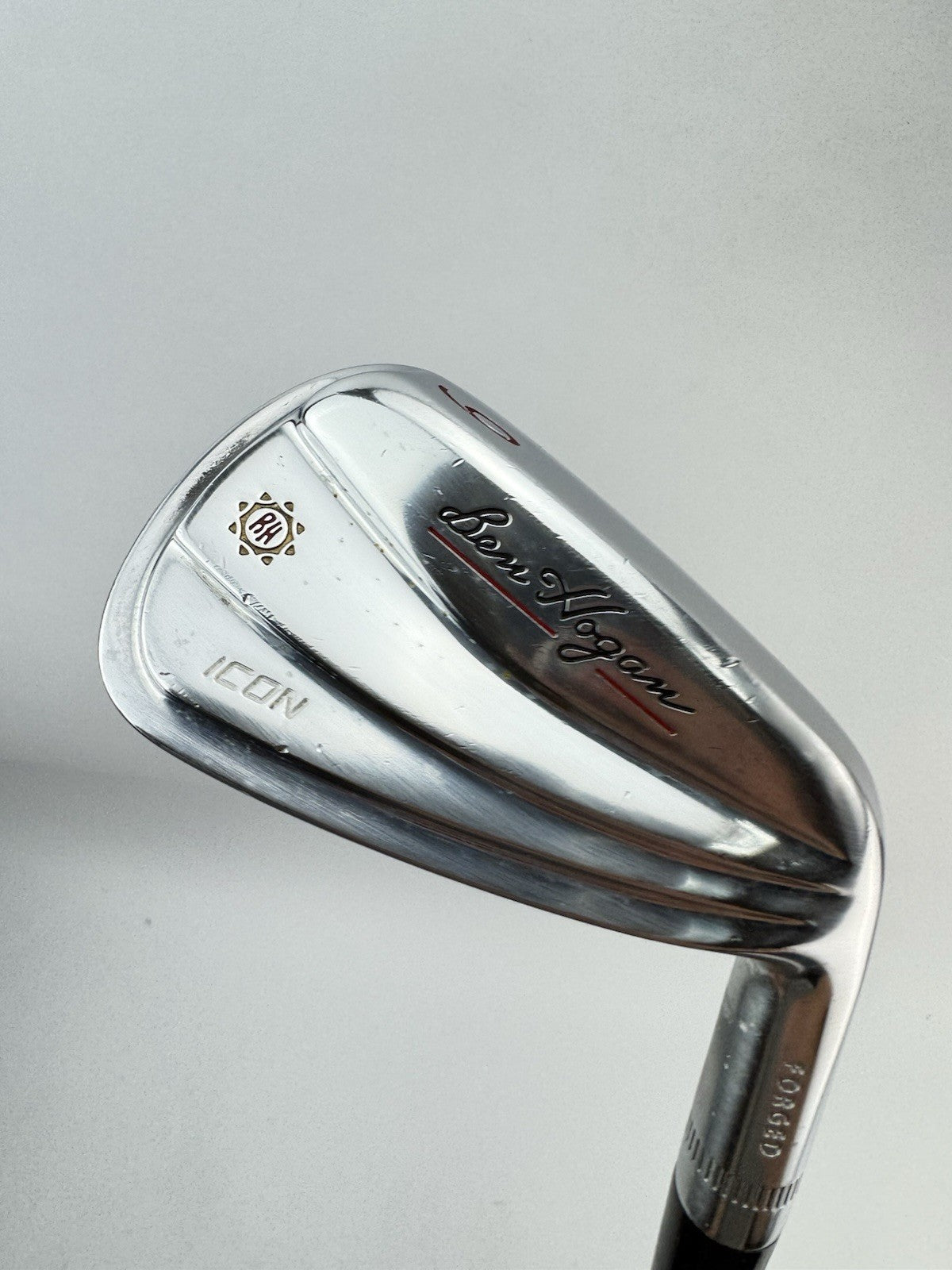 Ben Hogan Icon 9 Iron Forged KBS Tour 90 Stiff Flex Steel /Right Handed /253622