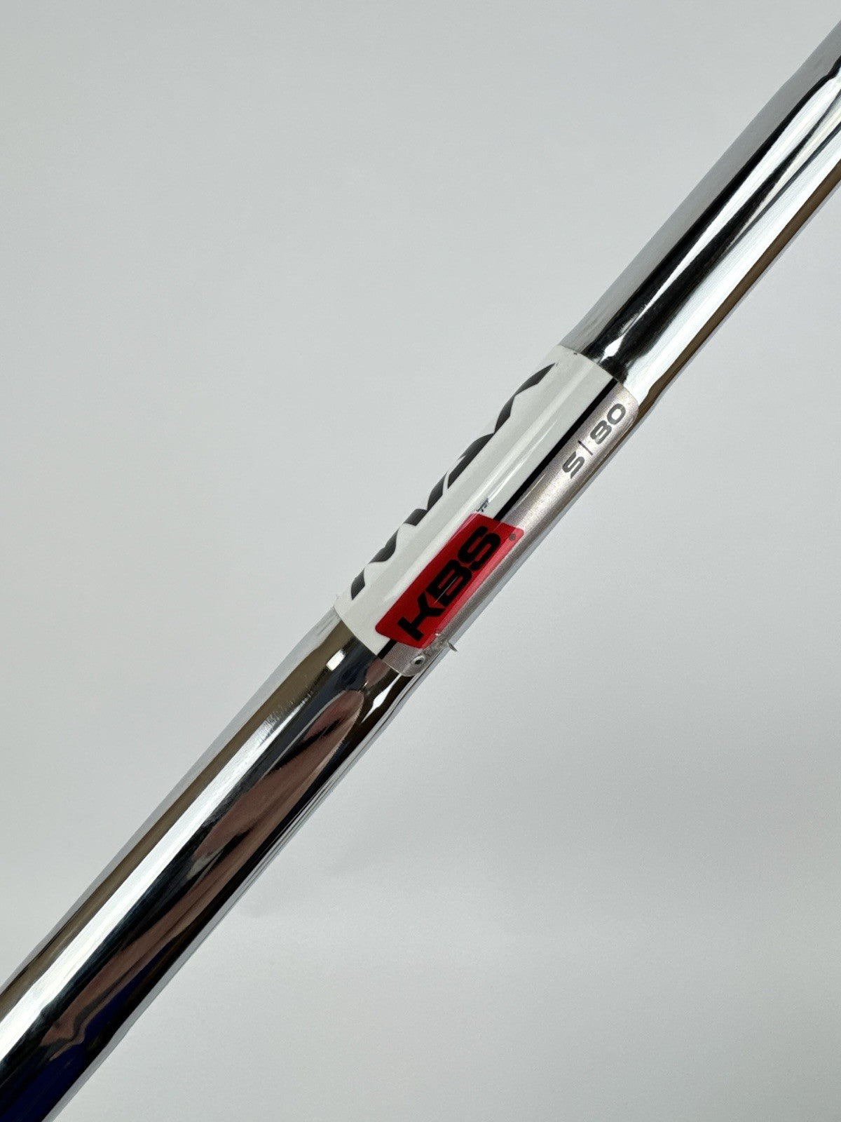 KBS Max 80 Iron Shaft Stiff Flex Steel 35.5” /0.370 Parallel /323583