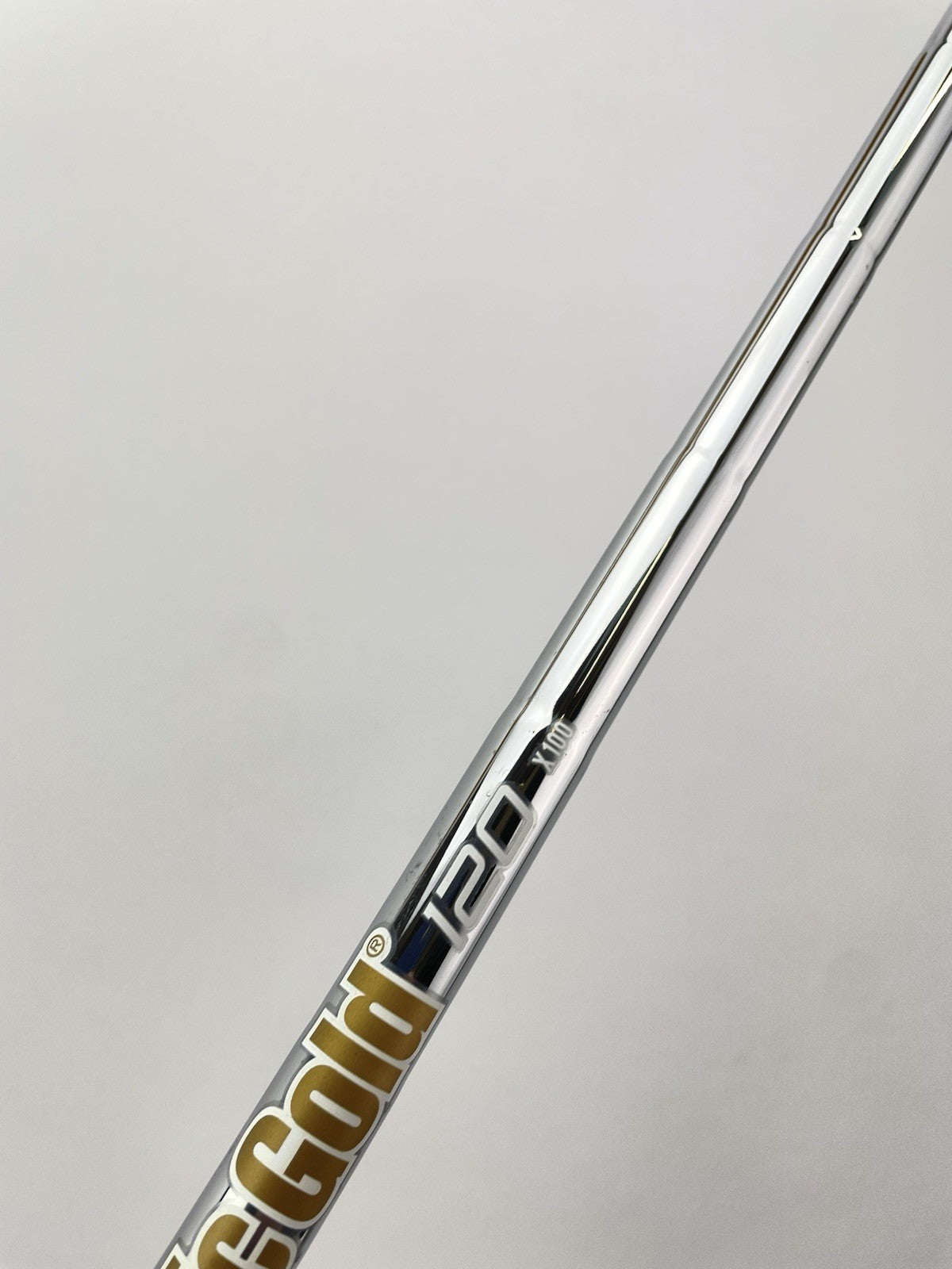 Dynamic Gold 120 Iron Shaft X100 X Flex Steel 35.5” /0.355 Tapered /299256