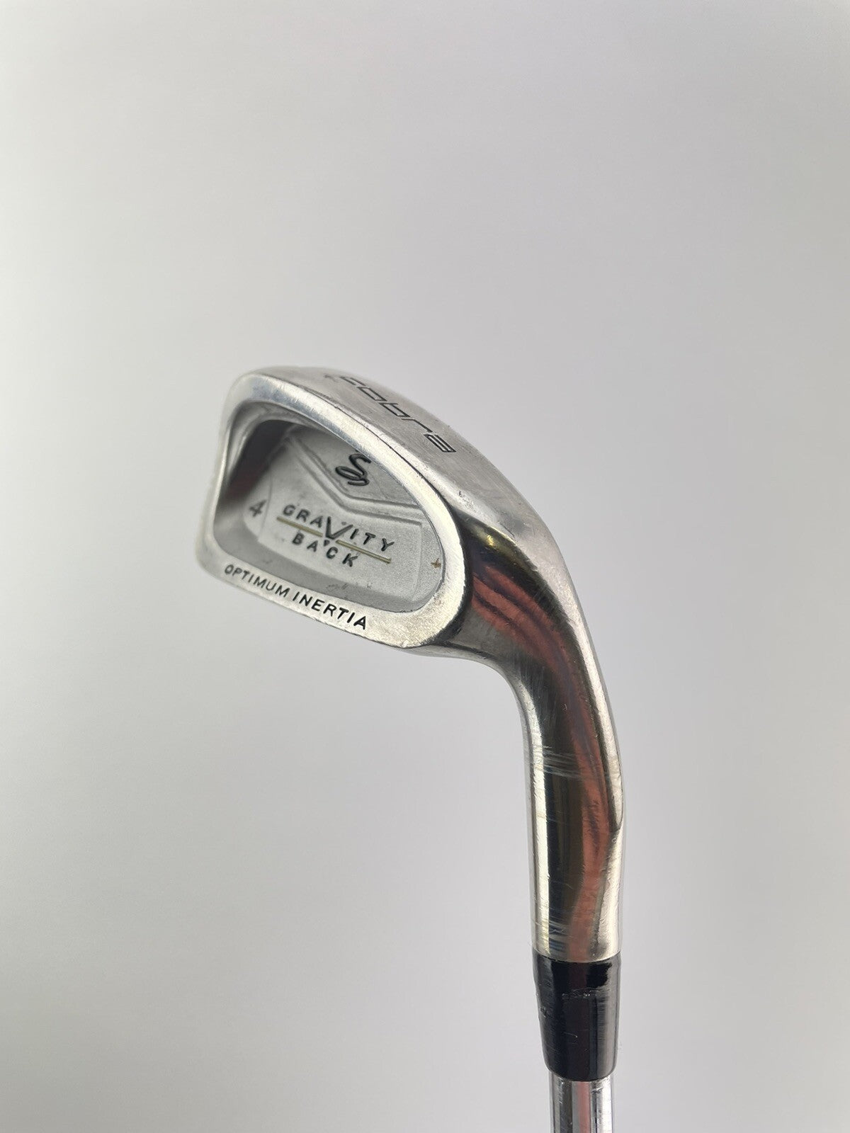 Cobra Golf 4 Iron Gravity Back Regular Flex Steel /Right Handed /New Grip /214733