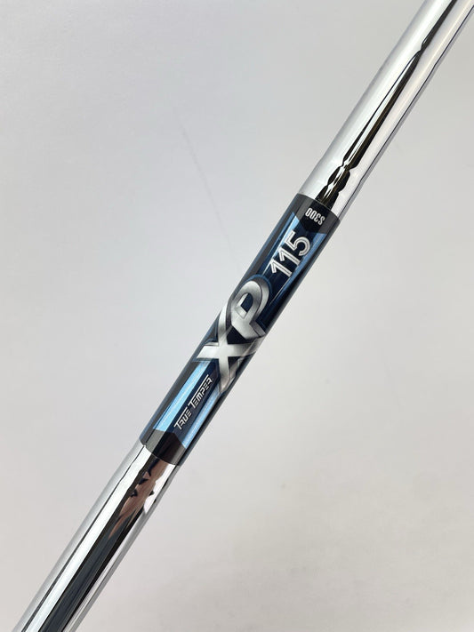 True Temper XP115 Iron Shaft Stiff Flex Steel 36.25 /0.355 Tapered /270110