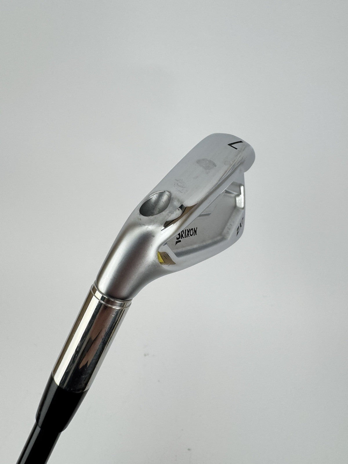 Srixon ZX7 7 Iron Left Handed Miyazaki 6A Senior Flex Graphite /Demo /330768