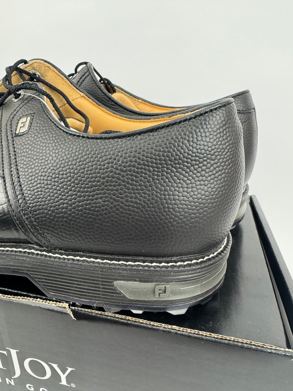 FootJoy DryJoys Premiere Series Men's Golf Shoes Black Size UK 13 /312924