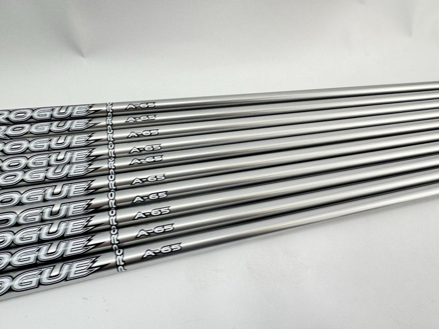 Aldila Rogue Pro Iron Shaft Set (10) 65 Senior Flex Graphite /0.370 Parallel/New4