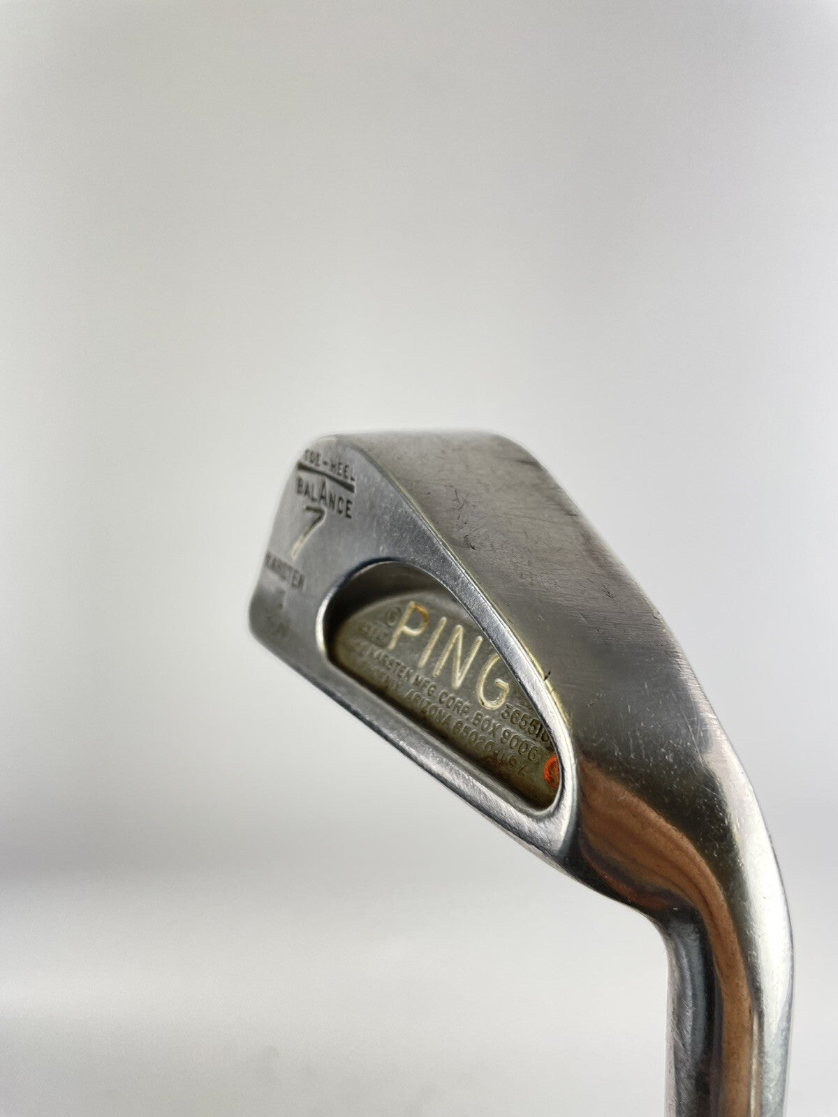 Ping Karsten I #7 Iron Orange Dot Regular Flex Steel /New Grip /21632