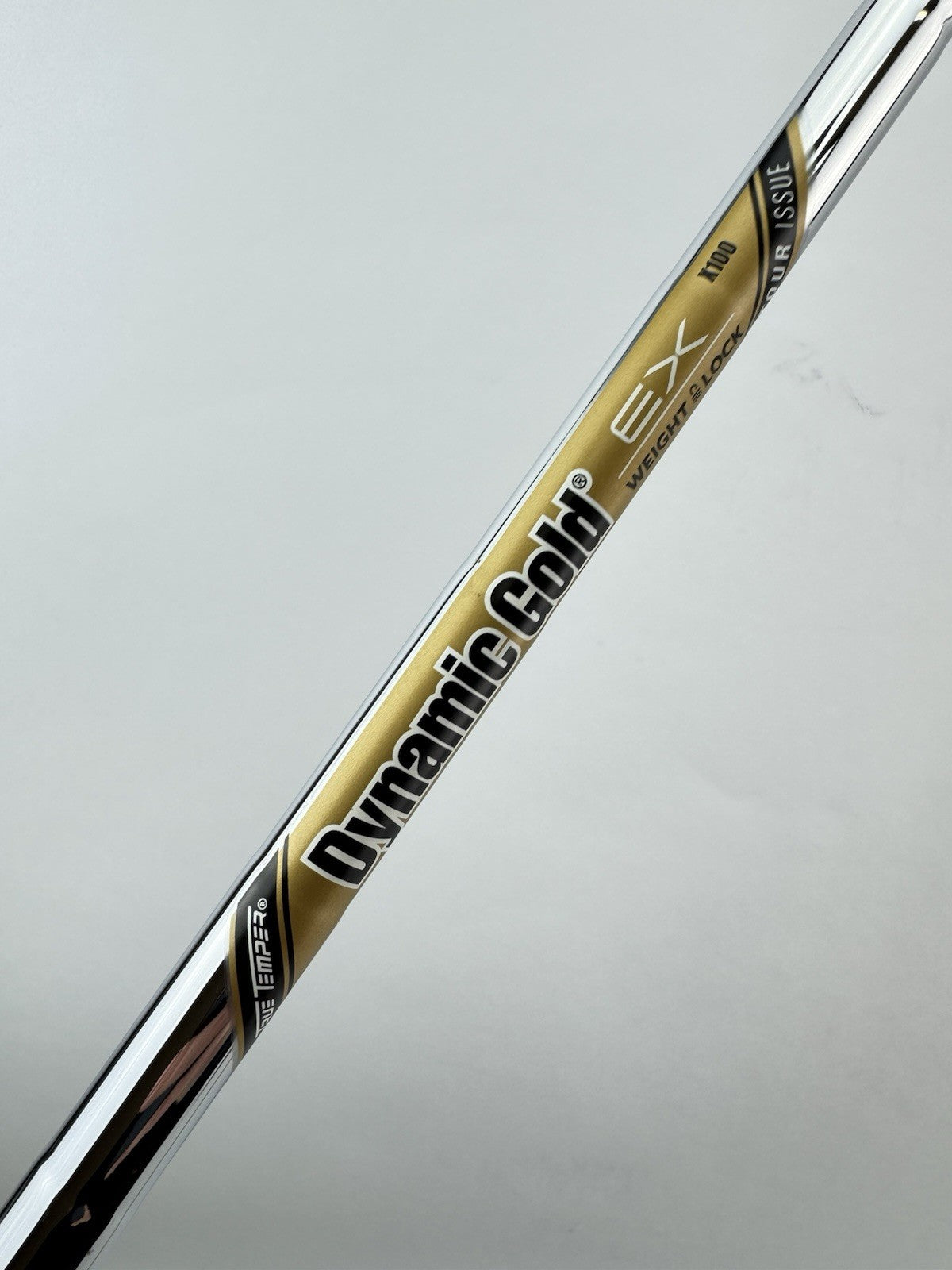 Dynamic Gold EX Iron Shaft X100 X Flex Steel 36.25 /0.355 Tapered /233871