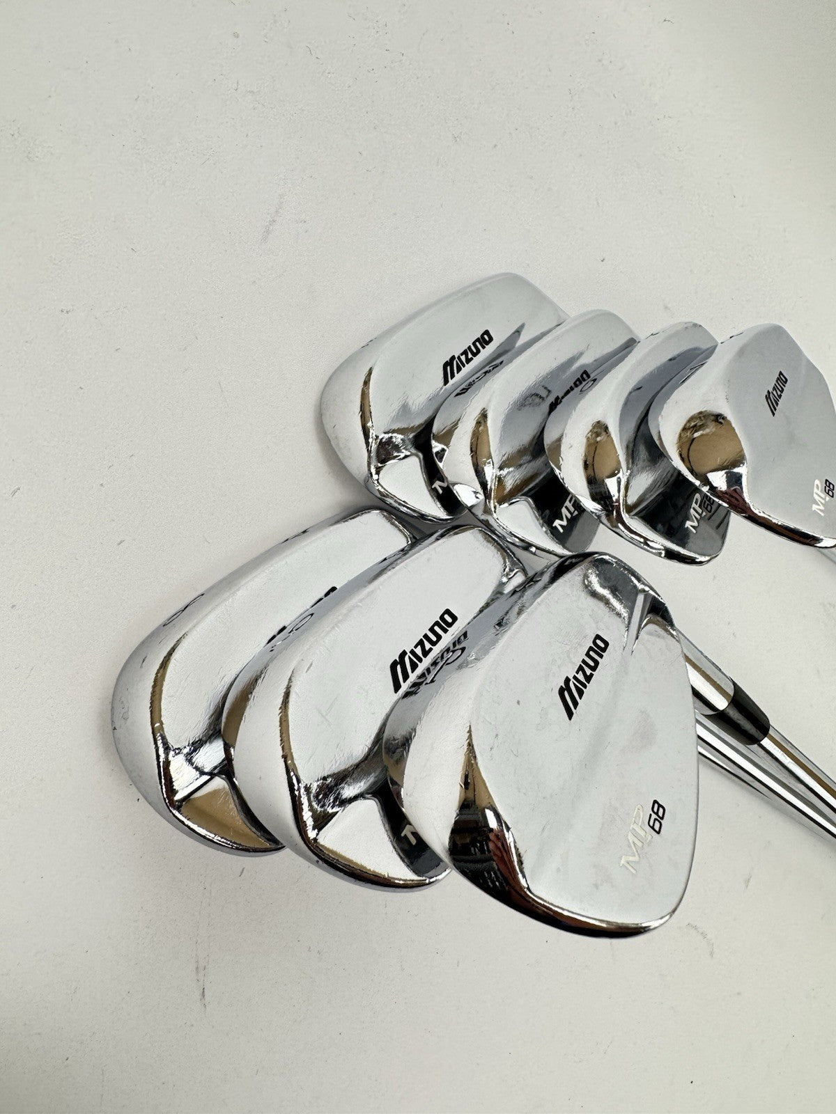 Mizuno MP68 Irons 4-PW Forged Project X 6.5 X Flex Steel -1/2” /New Grips /3620314