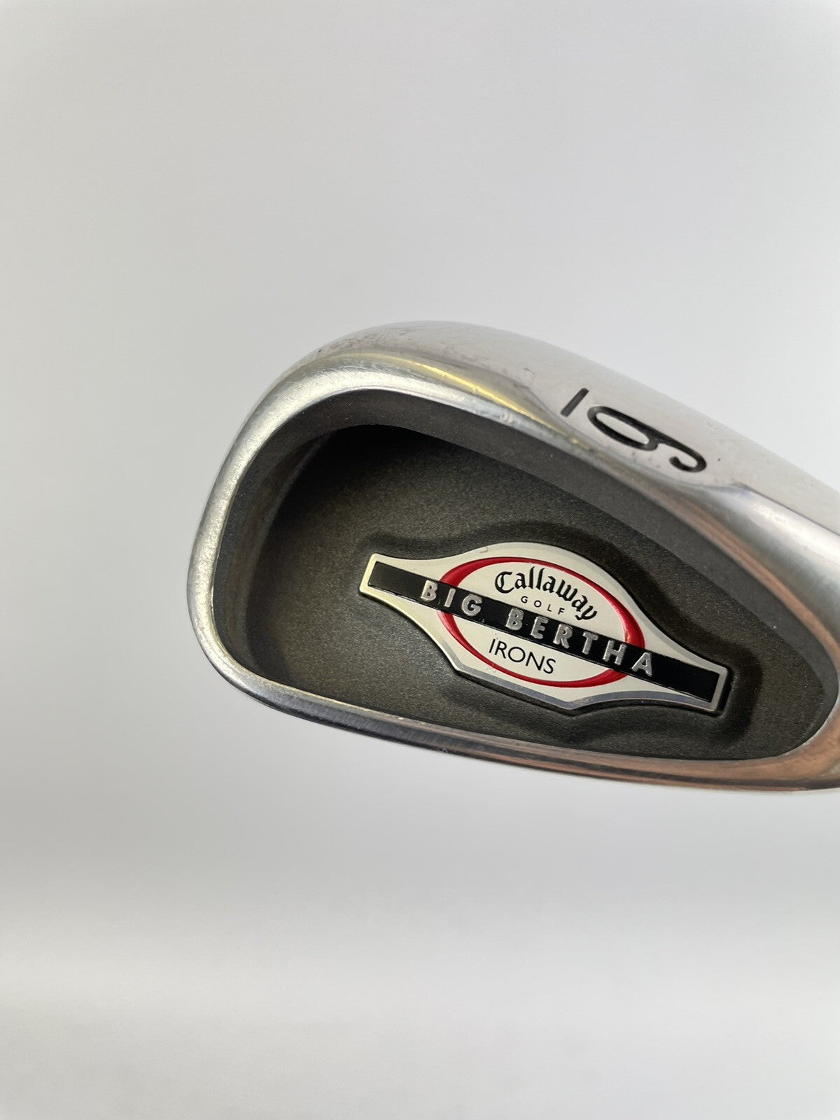 Callaway Big Bertha 6 Iron Uniflex Steel /New Grip /Right Handed /15831