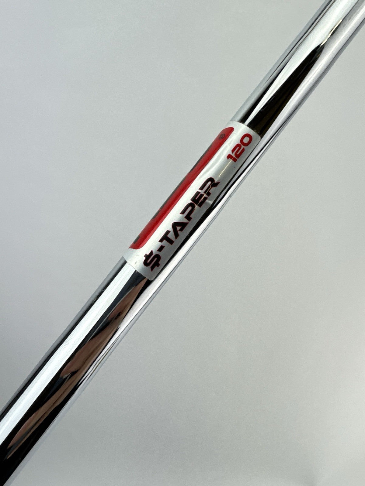 KBS $-Taper Iron Shaft 120 Stiff Flex Steel 36.75” /0.355 Tapered /310533