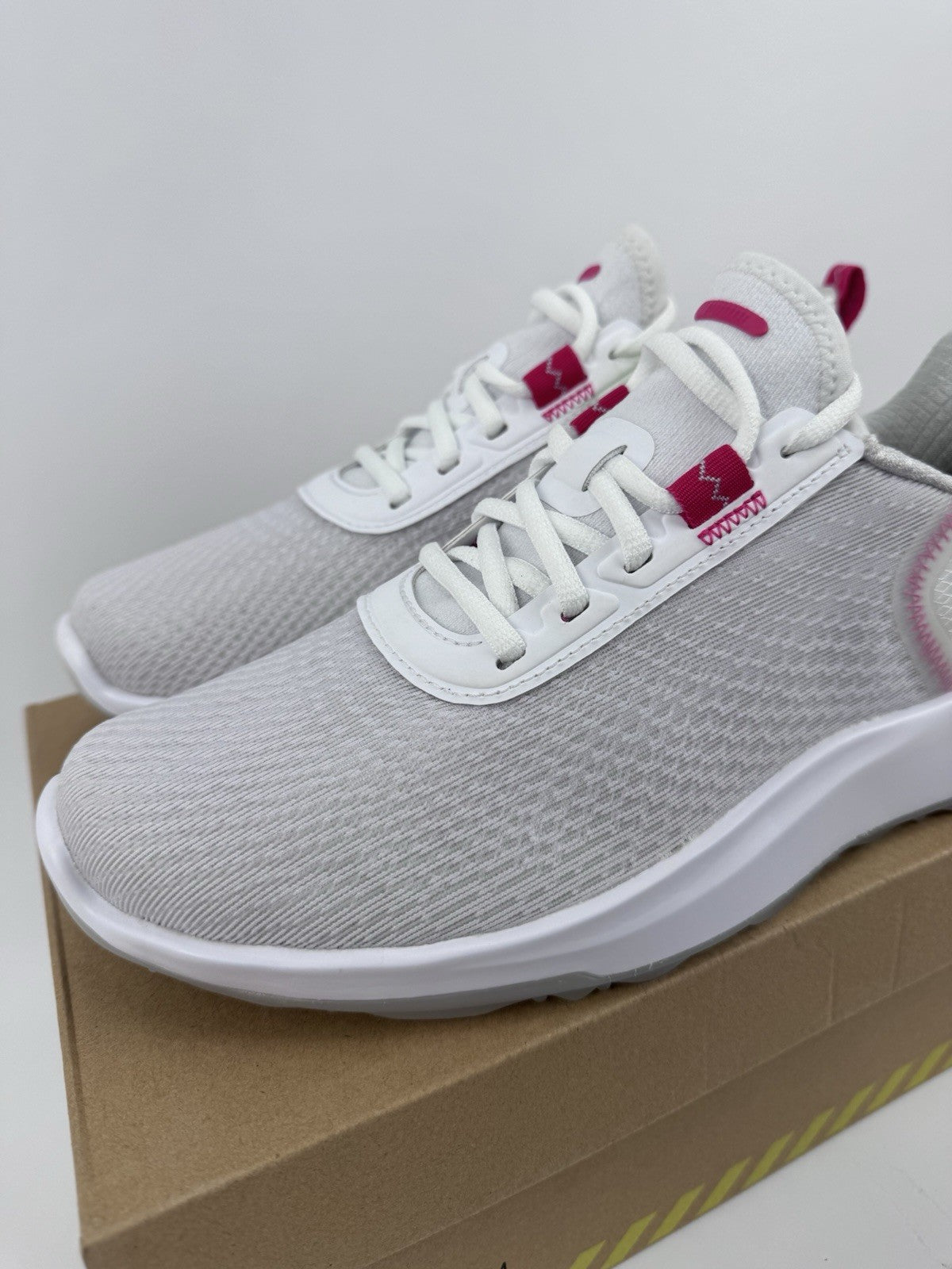 Puma Fusion Crush Sport Women's Trainers Size UK 7 White Rose Breathable/321533