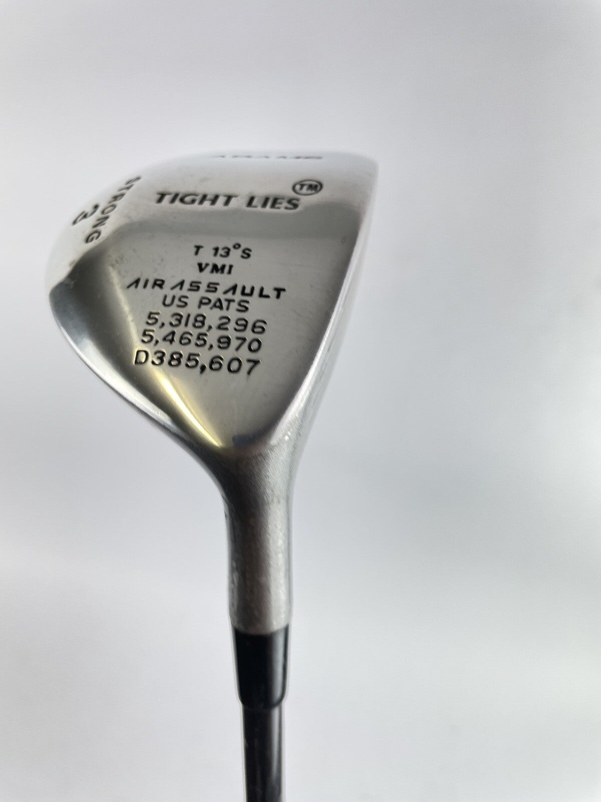 Adams 3 Wood Strong 13* Tight Lies Stiff Flex Graphite /Right /New Grip /102953