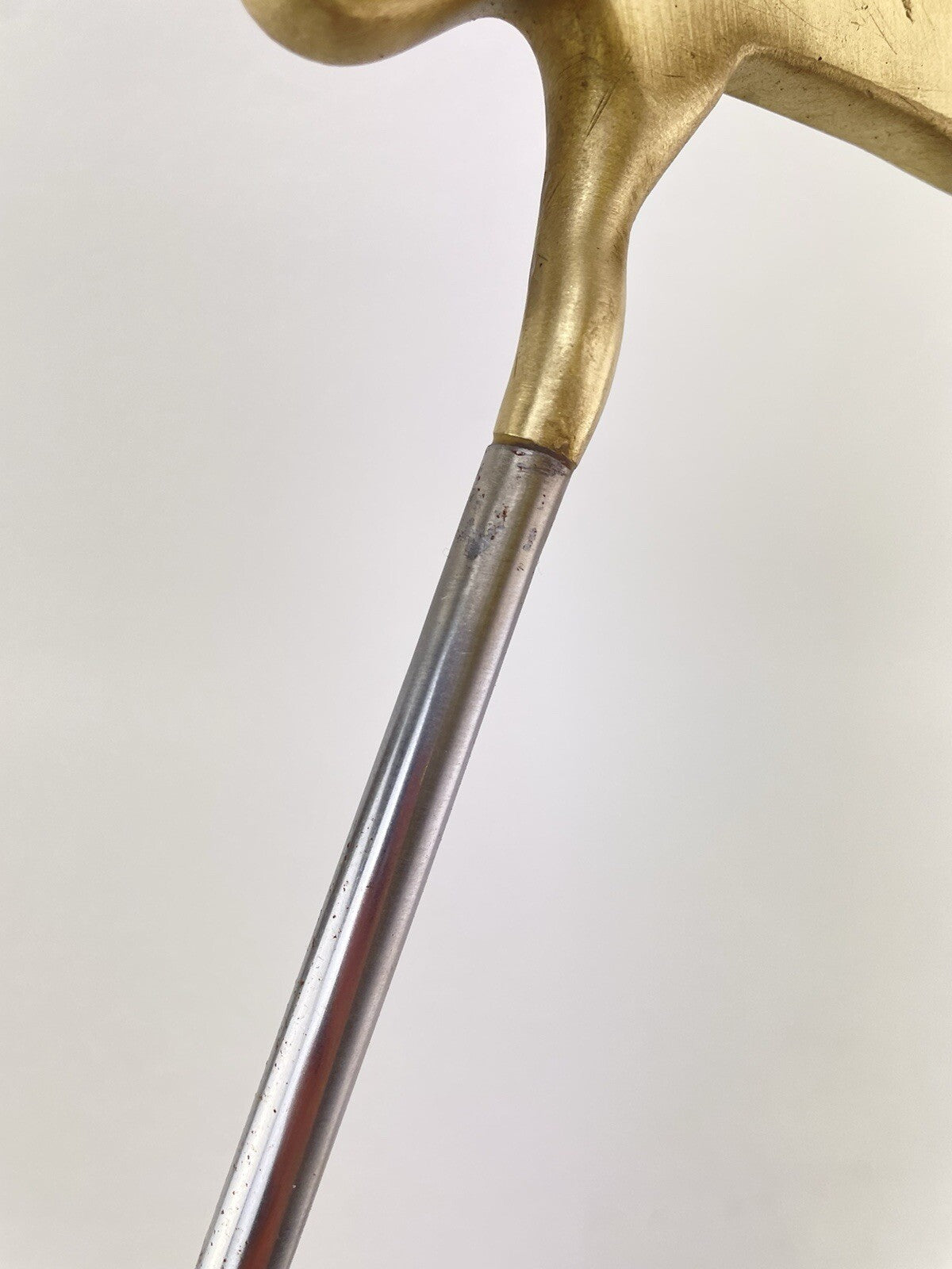 Acushnet Bulls Eye Putter Brass 34” Right Handed /Offset /New Grip /1654112
