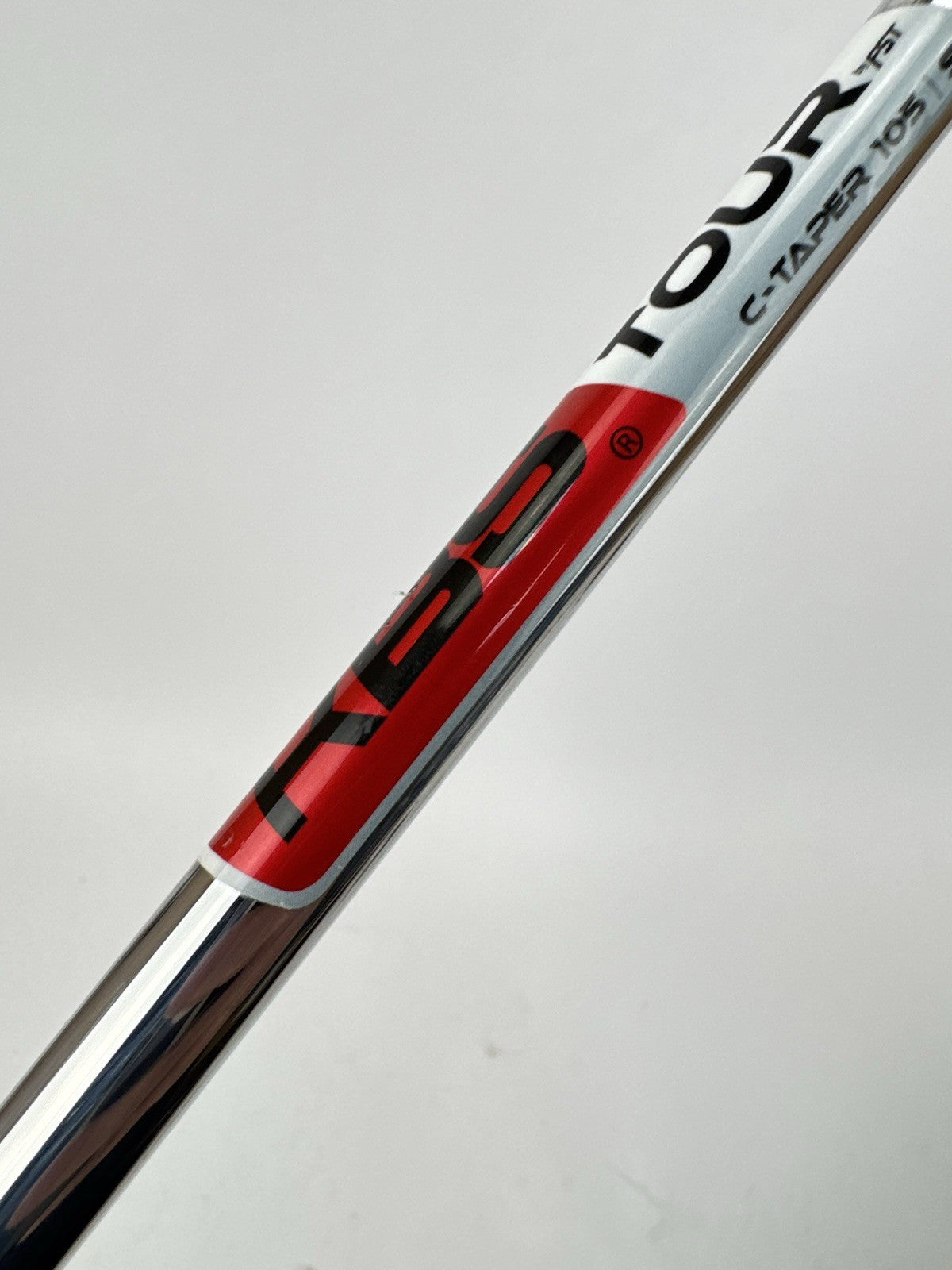 KBS Tour C-Taper Iron Shaft 105 Stiff Flex Steel 35.75” /0.370 Parallel /338364
