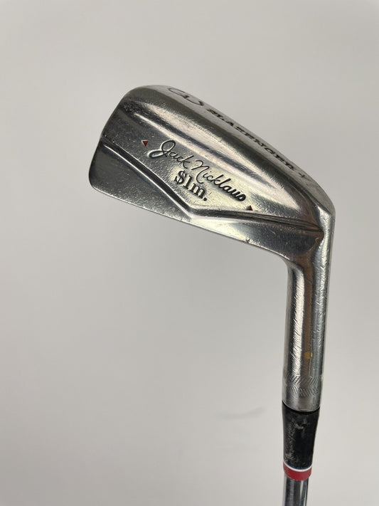 slazenger Jack Nicklaus $1M 3 iron Blade A Senior Steel /New grip /39210