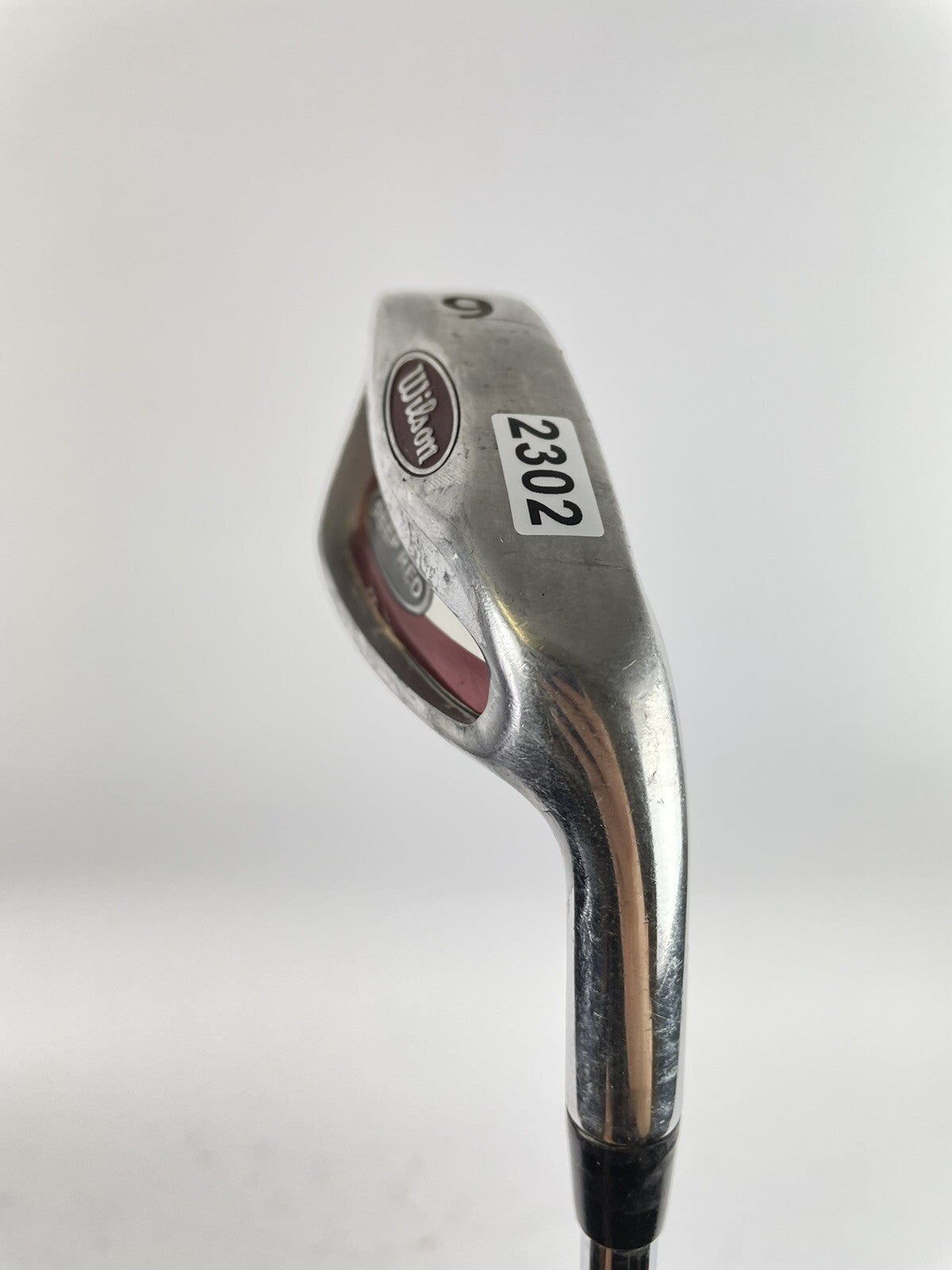 Wilson Deep Red 6 Iron Regular Flex Steel /Right /New Grip /23028