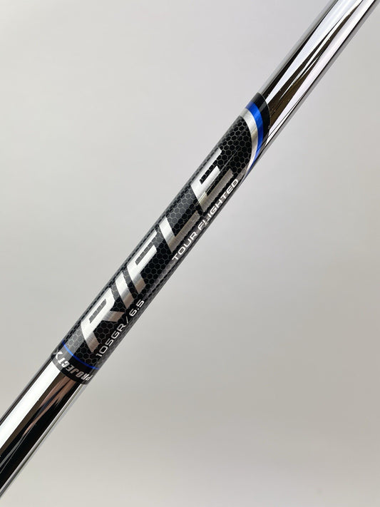 Project X Rifle Iron Shaft 6.5 X Flex Steel 105G 35" /0.370 Parallel /192200