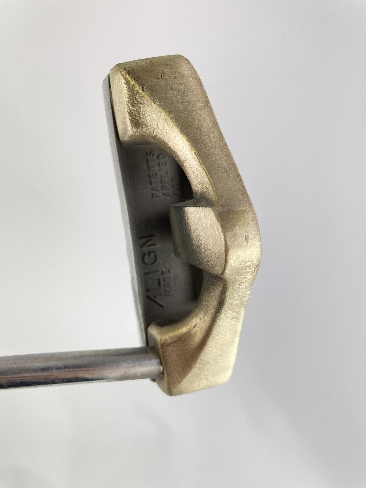 Align 6 Golf Putter Made In England 34.5” Steel /Right /New Grip /85219