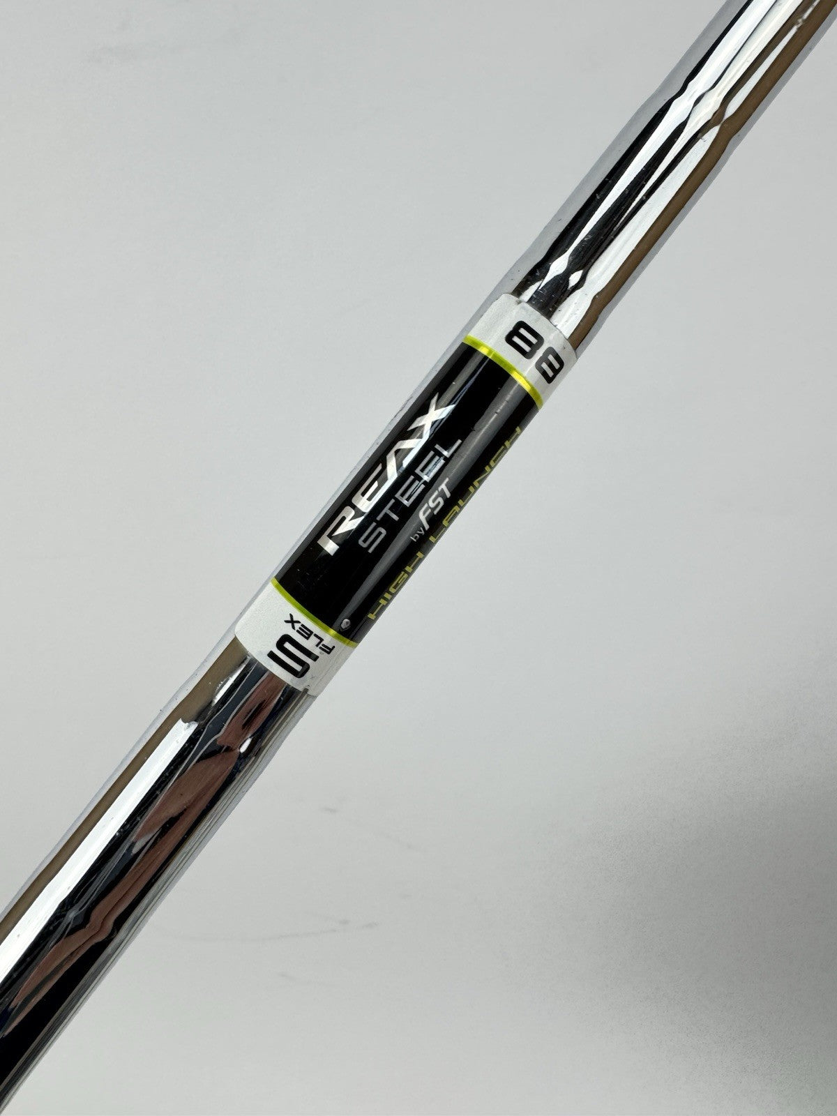 True Temper Reax 88 Iron Shaft Stiff Flex Steel 35.5” /0.370 Parallel /348451
