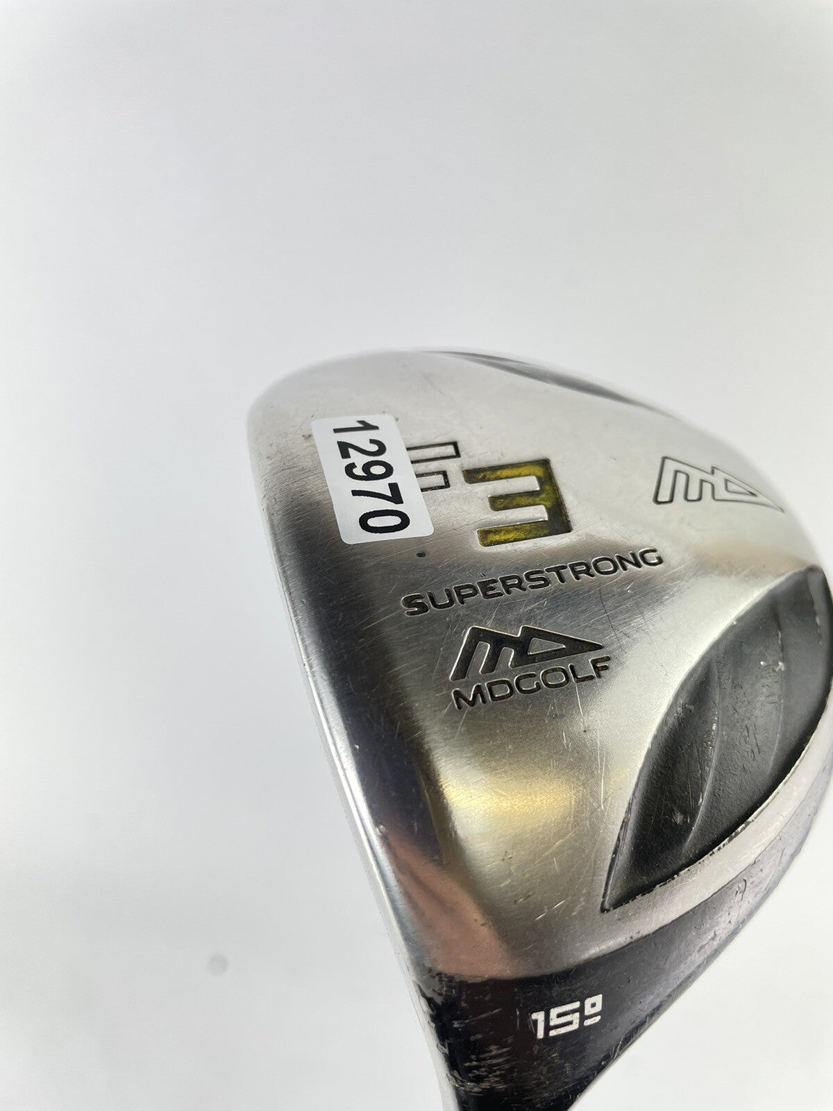 MD Golf 3 Wood 15* Superstrong UST Proforce Stiff Graphite /Left /New Grip/1297017