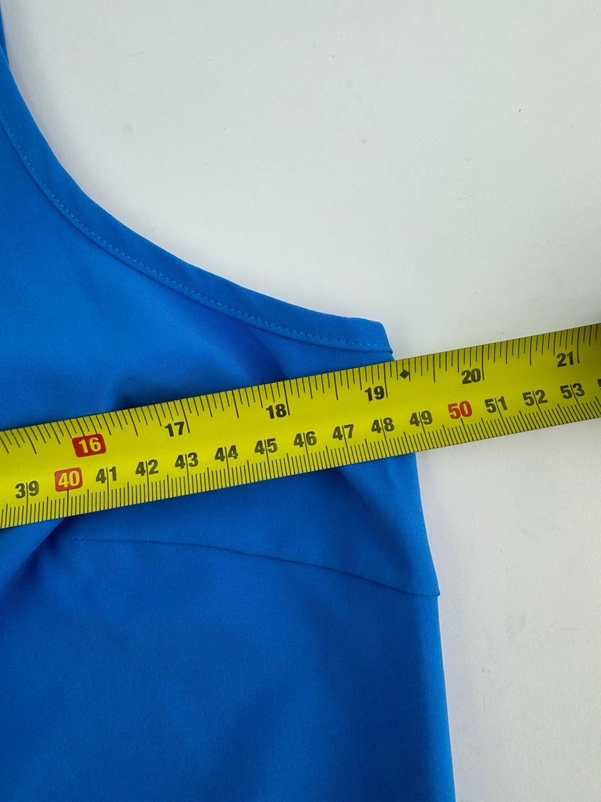 Womens Original Penguin Golf Sleeveless Collar Vest Blue Size Medium New /306508