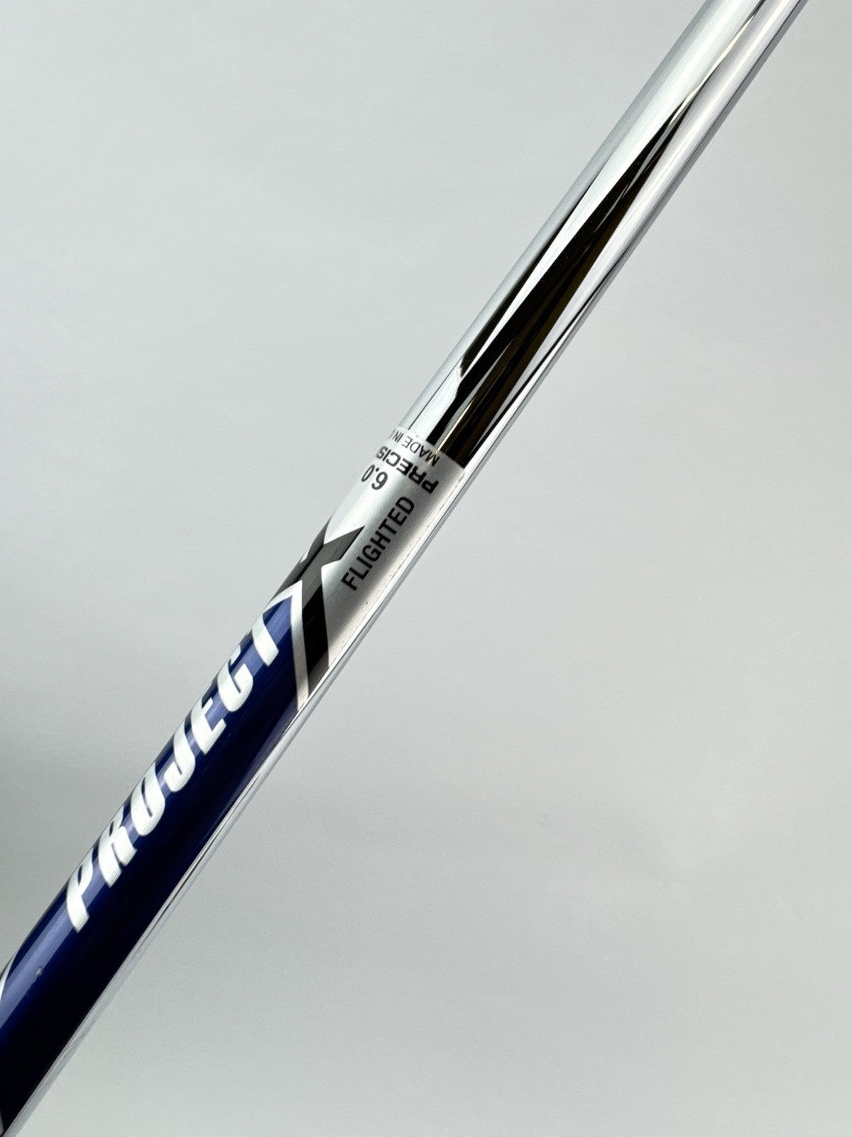 Project X Iron Shaft Flighted 6.0 Stiff Flex Steel 37.5” 0.370 Parallel /286435