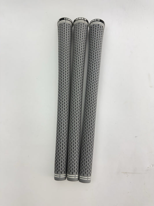 Lamkin Crossline 360 Golf Grips (3) Mens Standard/Grey/Black /Pulled /262310