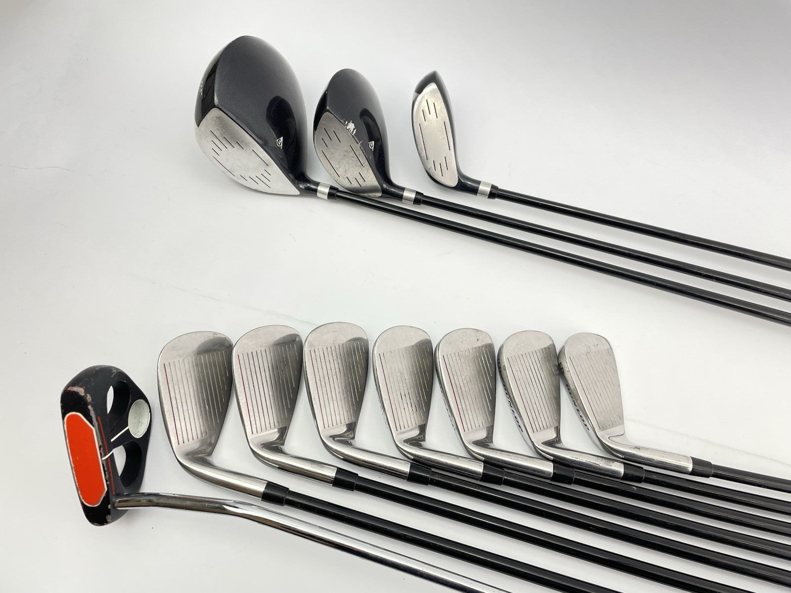 Dunlop Golf Package Set 11 Clubs Regular Flex Graphite /Right /Stand Bag /285565