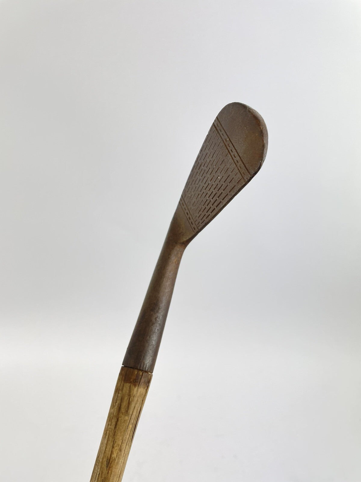 Hickory Golf Club Special Hand Stamp Ladies Iron “C.W Carter Yeovil” 38.5” /45626