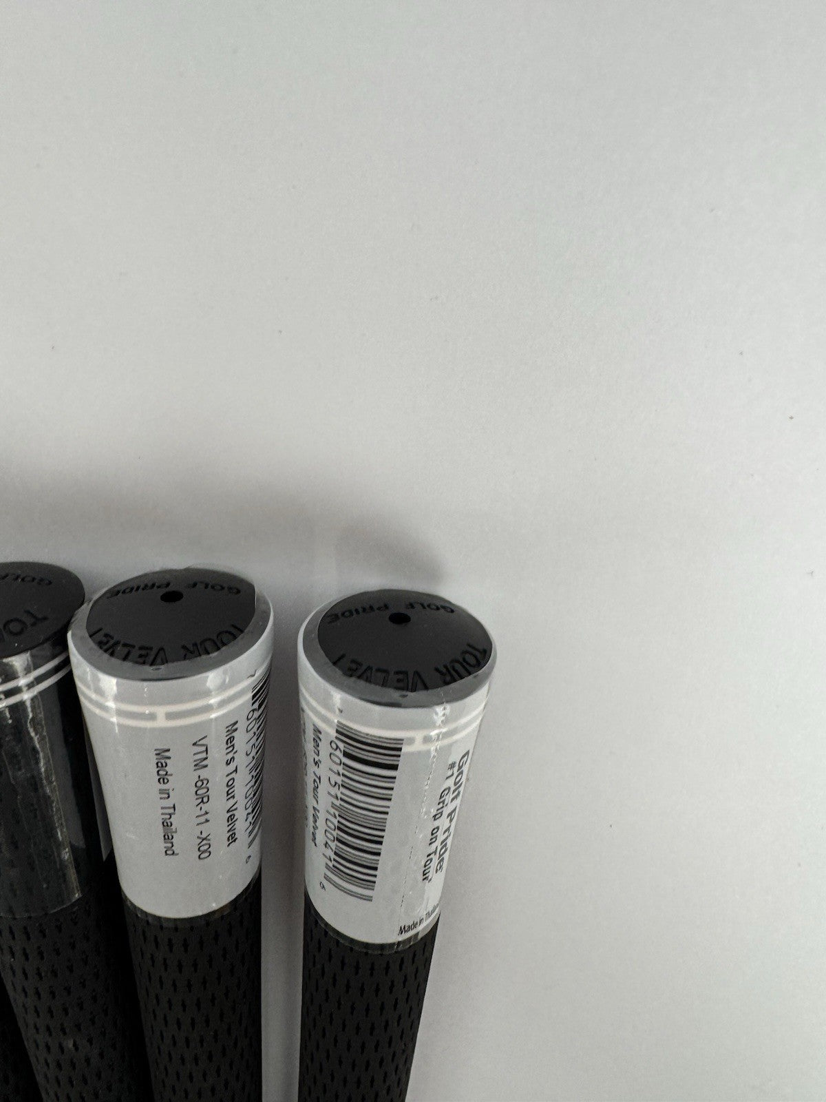 Golf Pride Tour Velvet Grips (4) Men’s Standard 60R /Black /New /312896