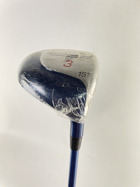 Ladies Golf New 3 Wood Outward Nine 15* Ladies Graphite /Right /New /157890