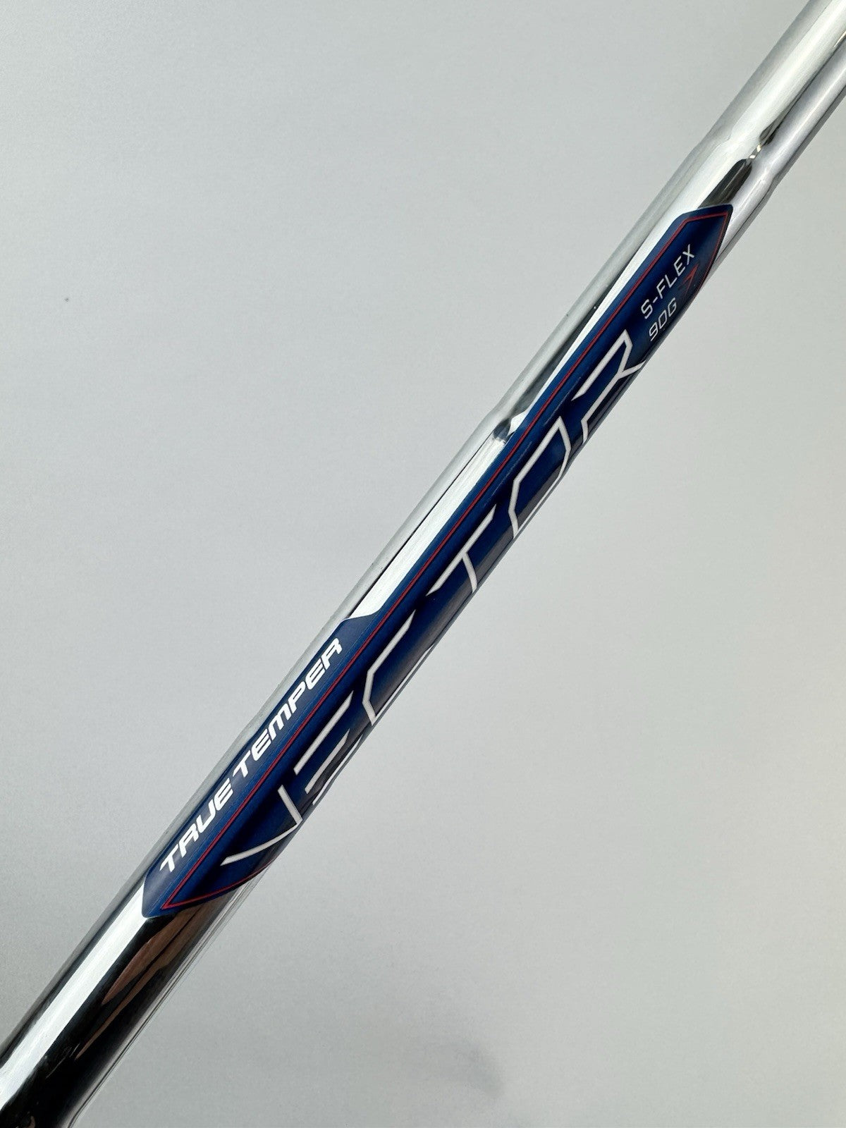 True Temper Vector Iron Shaft 90G Stiff Flex Steel 35” 0.370 Parallel /292531