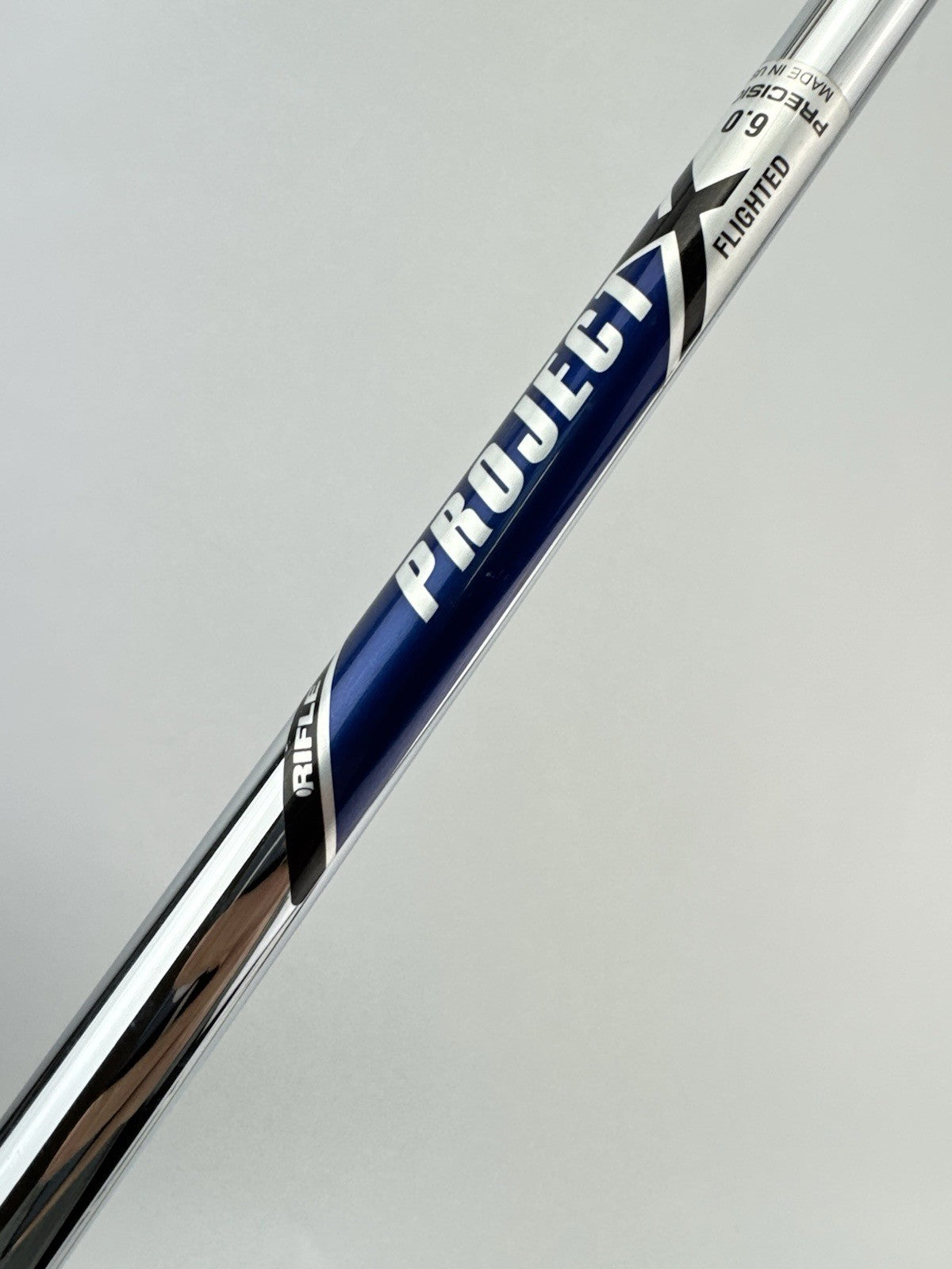 Project X Iron Shaft 6.0 Stiff Flex Steel Flighted 37.5” /New /309073