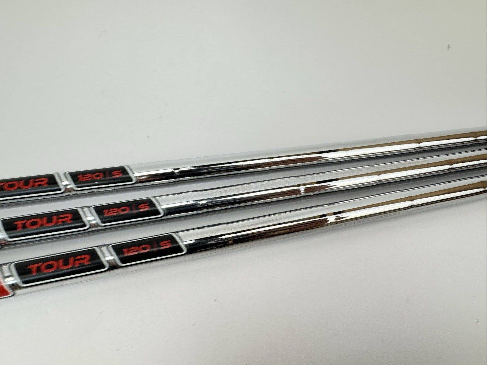 KBS Tour 120 Wedge Shaft Set (3) Stiff Flex Steel 0.355 Tapered /344664