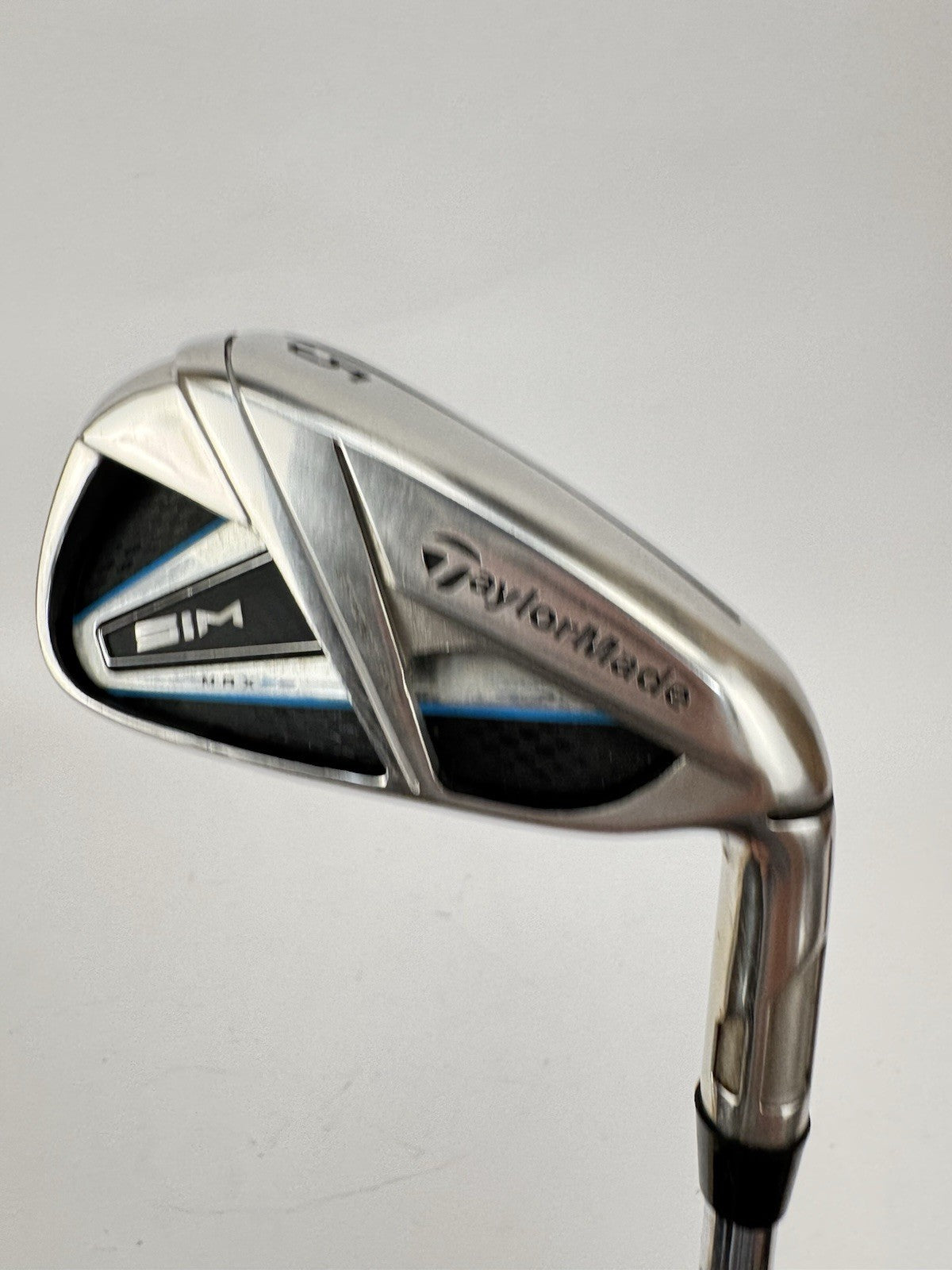 Taylormade Sim Max 5 Iron Nippon Stiff Flex Steel -1/2” /Right /New Grip /351771