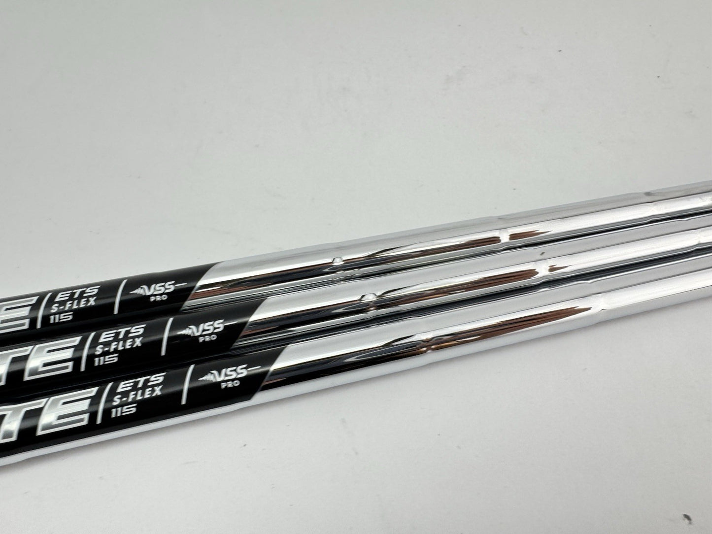 Elevate Pro Wedge Shaft Set (3) Vss 115 Stiff Steel +1/2” /0.355 Tapered /271725