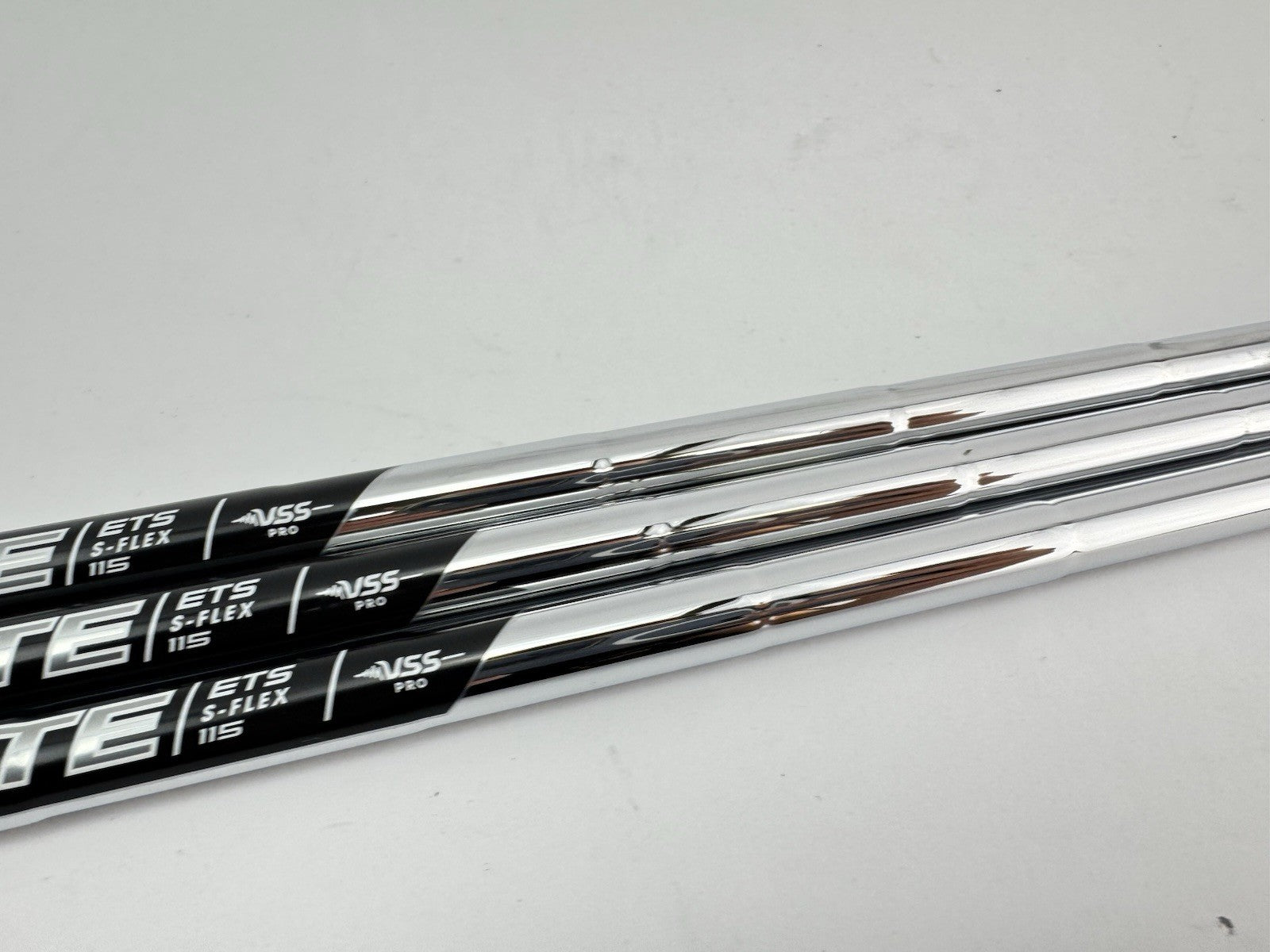 Elevate Pro Wedge Shaft Set (3) Vss 115 Stiff Steel +1/2” /0.355 Tapered /271725