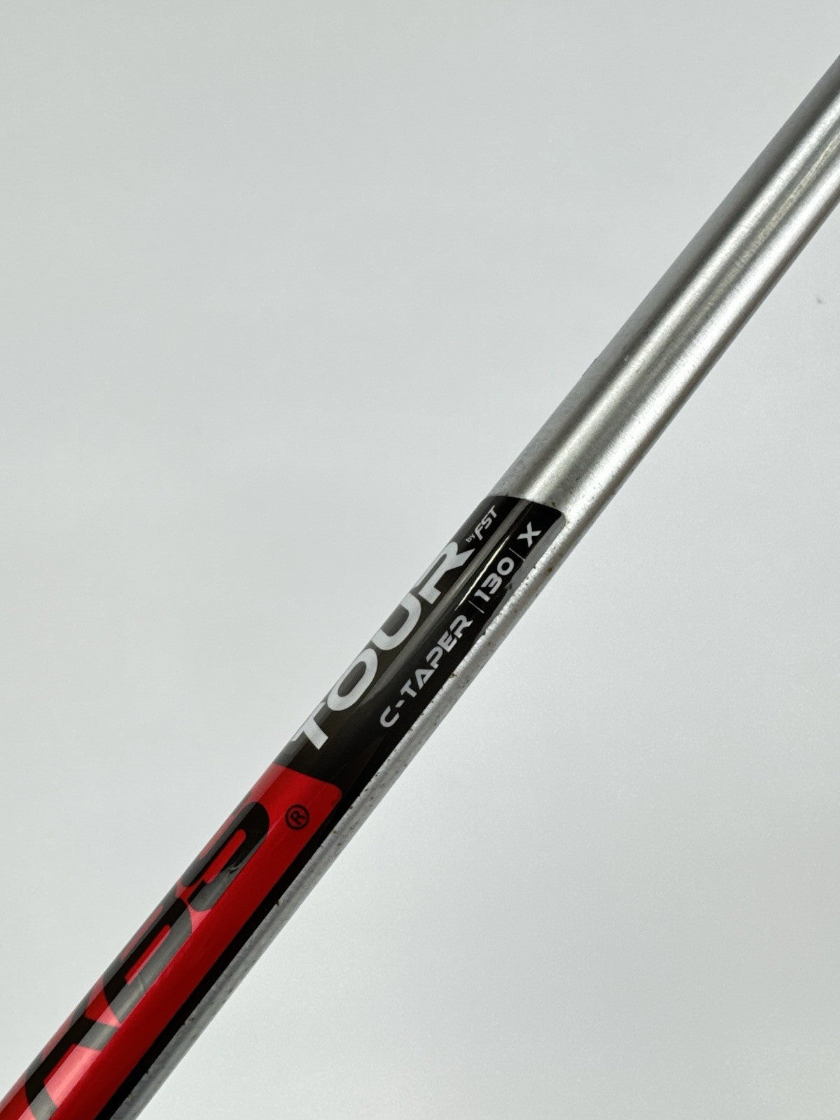KBS Tour C-Taper Iron Shaft 130 X Flex Steel Pured 35.5” /0.355 Tapered /318807