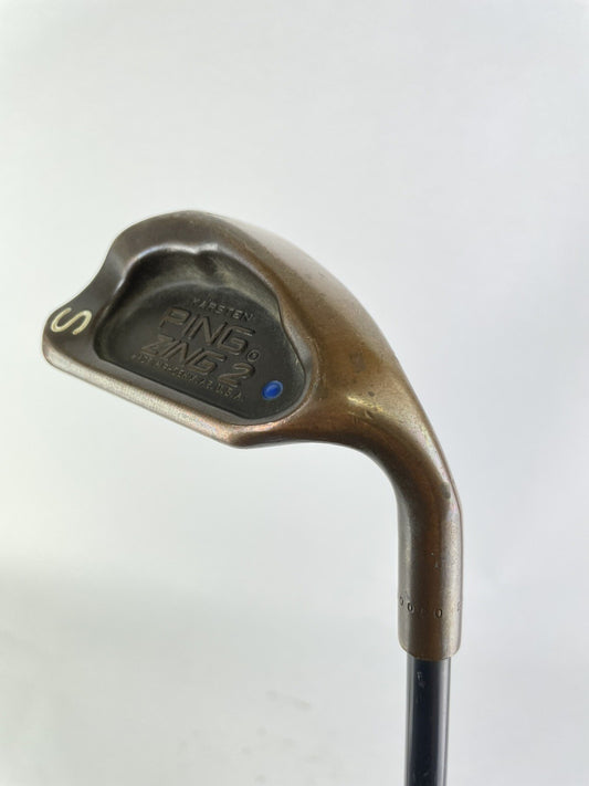 Ping Zing2 Becu Sand Wedge Blue Dot GL282 Stiff Graphite /New Jumbo Grip /124860