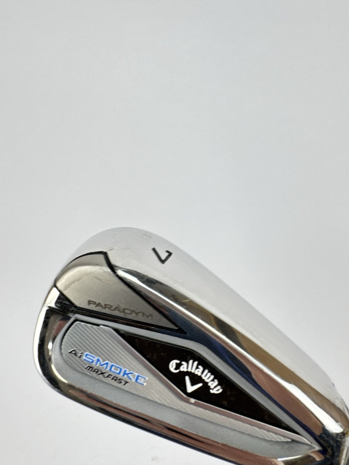 Callaway Paradym AI Smoke 7 Iron Max Fast Cypher Ladies Graphite /Demo /332124