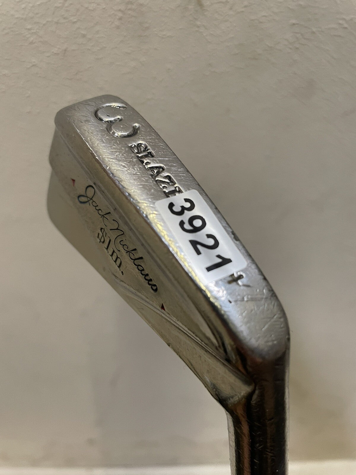 slazenger Jack Nicklaus $1M 3 iron Blade A Senior Steel /New grip /392111