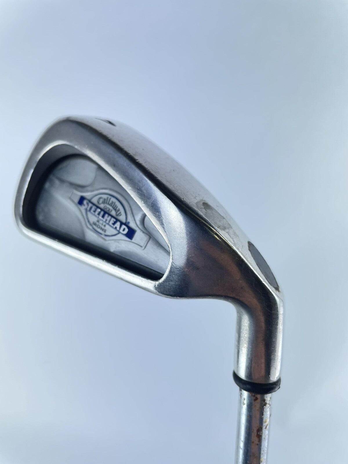 Callaway Golf 4 Iron X14 Steelhead Uniflex Flex Steel /Right /New Grip /127690
