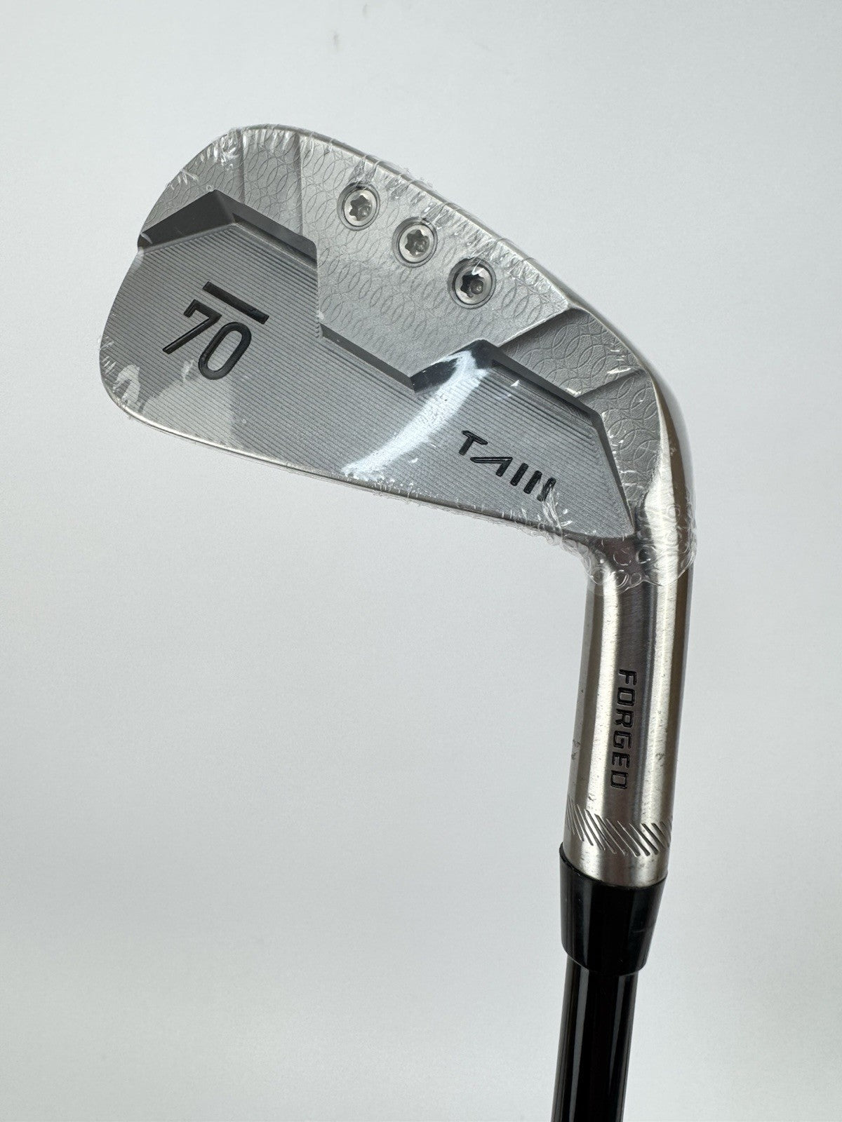 Sub 70 TAIII 4 Iron 22* Forged Raw Hzrdus Smoke RDX 6.5 X Flex Graphite /338980