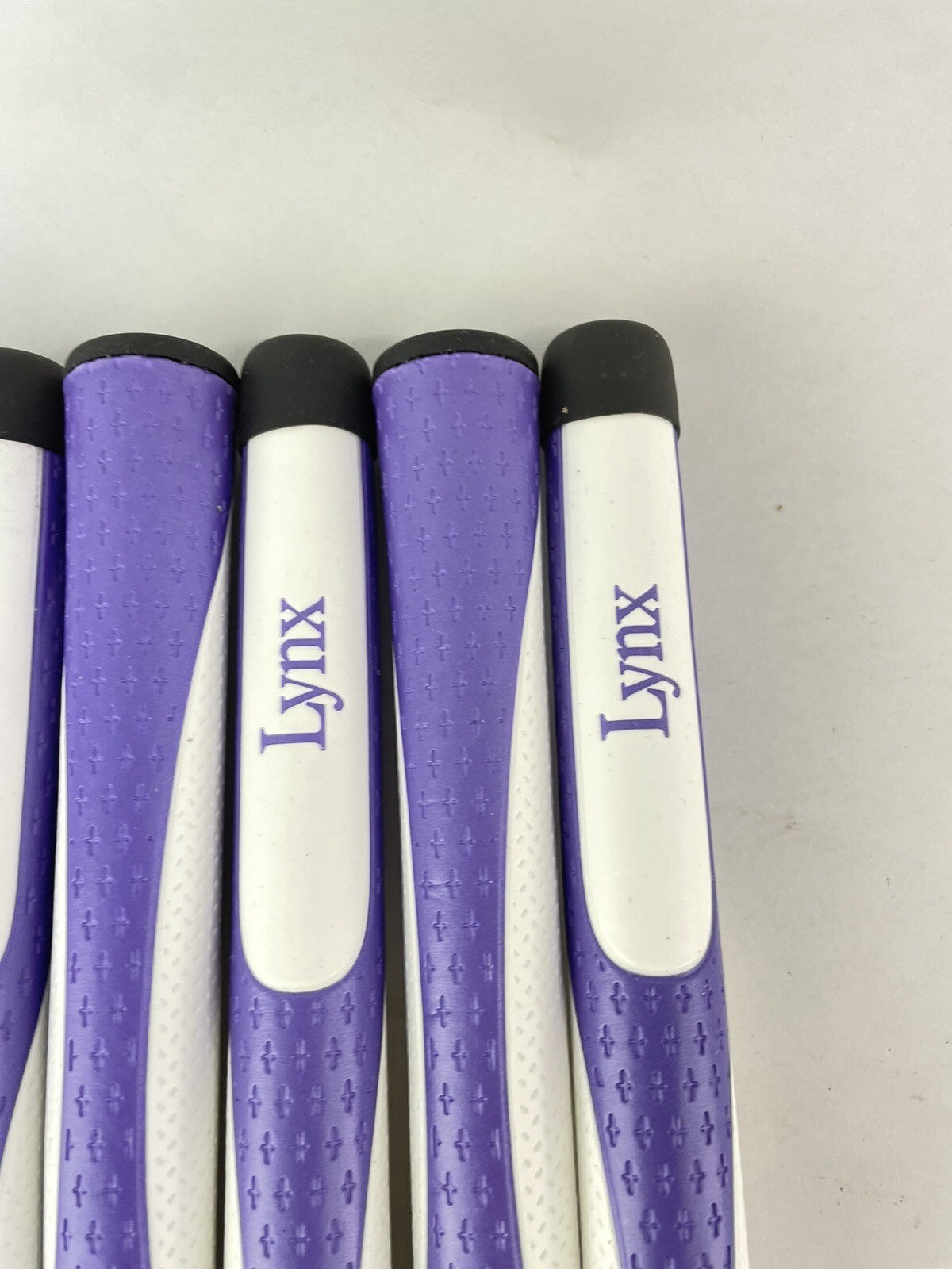Lynx Golf Grips (10) Ladies Standard /Purple/White /Soft Winn Style /Brand New3