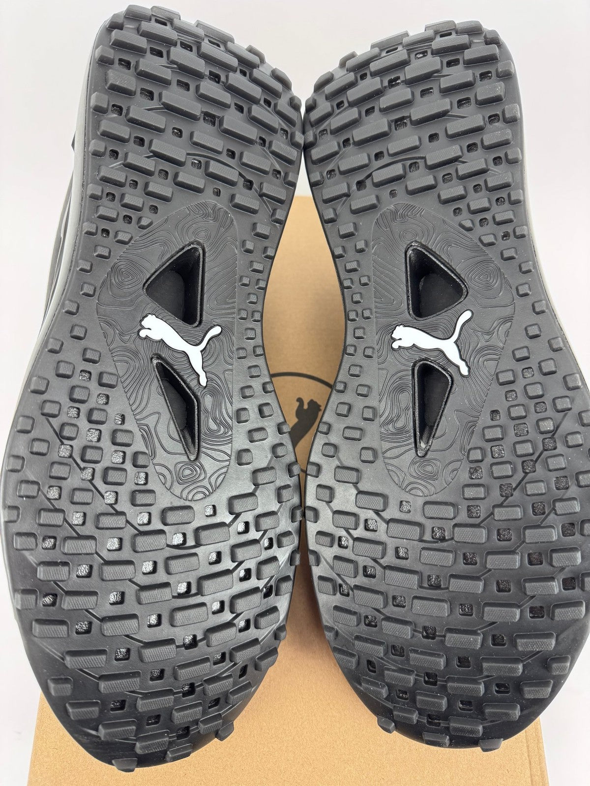 Puma IGNITE Elevate X Golf Shoes Men's Size UK 8.5 Black Waterproof/318344
