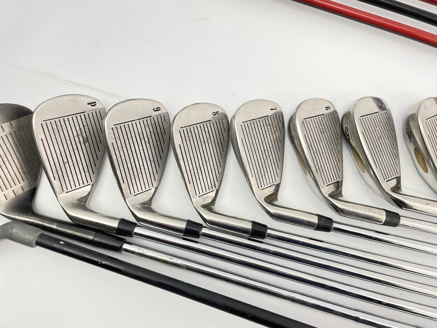 Mens Golf Package Set 13 Clubs Regular Flex/Right /Ping Cart Bag /-1/2” /285479