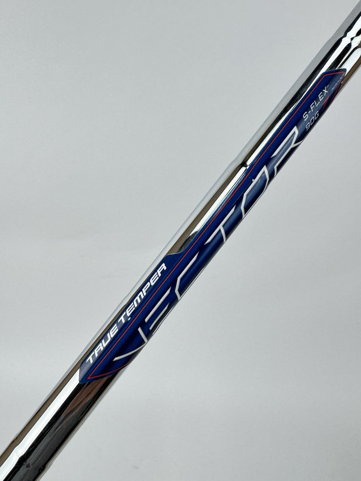 True Temper Vector Iron Shaft 90G Stiff Flex Steel 36” /0.370 Parallel /350951